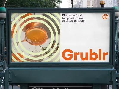 Grublr Brand Identity System art direction b2c brand design brand identity branding food branding icon layout logo modern saas simple symbol tech typography vis visual identity system