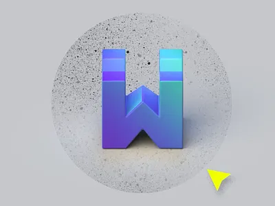 WK 3d animation branding c4d design illustration logo motion
