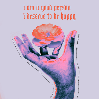 Affirmation design graphic graphic design illustration