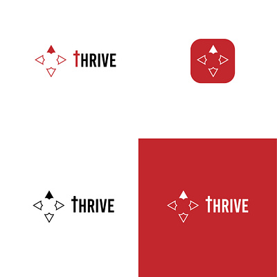 Thrive Church Logo branding logo logo design vector