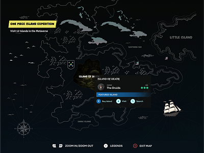 Game Map Exploration #2 blockchain crypto game map p2e