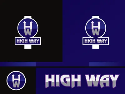 Highway Logo | Road map | Highway sign logo | DesignoFly blue logo brand identity branding bright logo design designofly designofly logo highway highway logo illustration logo modern logo road logo road sign logo