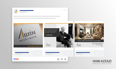 Auxin Architects Social Media Posts facebook instagram logo social media designs social media posts