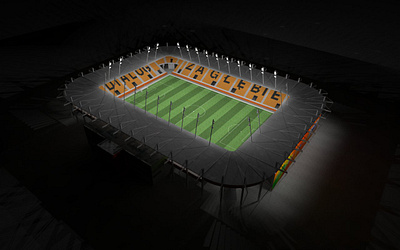 KGHM Zagłębie Lubin Stadium 3d