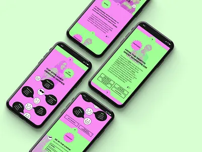 Polyphonic – Microsite branding design illustration photoshop ui website design