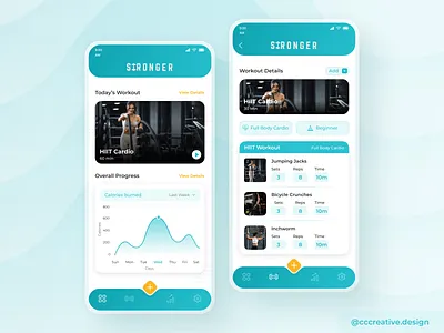 Workout App UI Design branding design clean clean interface clean ui color pops design illustration interface modern ui product design ui ui design user interface ux ux design