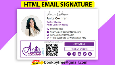 Clickable HTML email signature for gmail clickable html email signature clickable signature email email signature email signature html html email signature html signature outlook signature