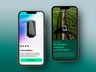 Telge Energi - Electric Vehicle Charger App app charging station clean energy eco friendly electric car electric vehicle energy solutions future mobility green energy greenery home charger innovation mobile ui modern design renewable energy smart charging sustainability tech ui design vehicle charger