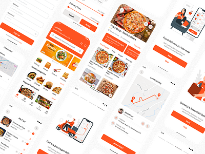 Food Delivery Mobile App 2025 delivery mobile app food delivery app 2025 food delivery mobile app food delivery uiux