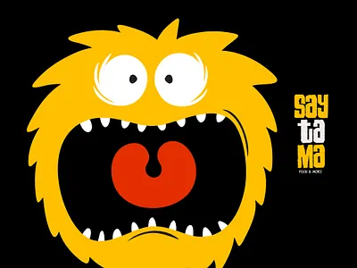 SAYTAMA Food & More - Branding branding characters graphic design illustration logo