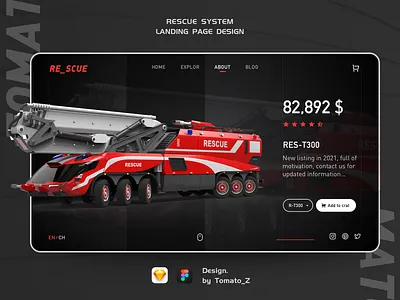 Landing Page Design Part III graphic design landing page ui