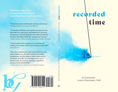 Recorded Time | Cover Design book branding design graphic design illustration typography