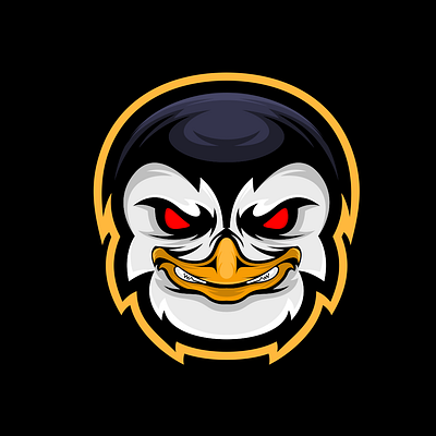 penguin illustration animal animation art work awesome design brand mark branding design esport logo icon illustration illustrator logo logos mark penguin ui ux vector