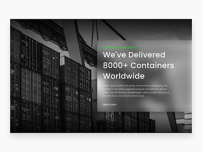 TEX-Worldwide shipping company (value section) branding bw design design jasa desain website kontainer landing page landing page design landing page trend mockup web design saas shipping company ui ui design ux website design for shipping website for company profile worldwide shipping company