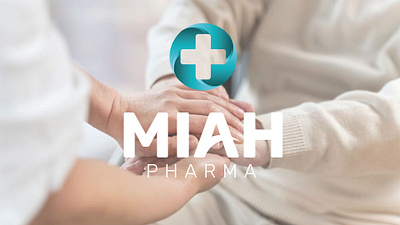 MIAH PHARMA branding logo pharma pharma branding pharma logo