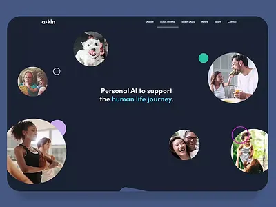 Product animated landing page animation cards design digital product home home page illustration interface landing landing page logo parallax rounded ui web website