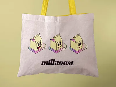 MLK tote bag branding design designer illustration logo milktoast minimal mlk nft vector