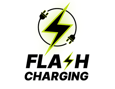 Flash Charging Logo Design branding design graphic design logo typography