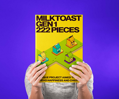 MLK Book Mockup branding crypto design designer illustration logo milktoast minimal mlk nft vector