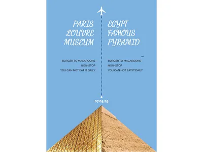 Travel Advertisement Concept advertisement branding brochure design concept art creative creative illustration design flyer design graphic design graphic illustration illustration infographic travel