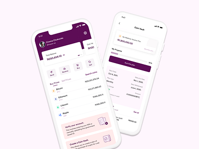 Coins Hut design figma ui ux