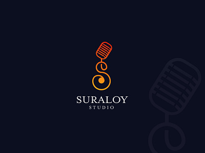 Minimal Music Logo for Suraloy Studio best logo brand identity brand identity logo branding design agency graphic design icon logo letter logo logo mark minimal minimal trending logo 2022 music logo music studio logo suraloy studio suraloy studio logo trending logo 2022 unique logo