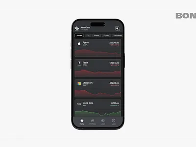 Would you invest? Mobile App app bont design fintech illustration logo mobile mobile design mobileapp product design ui ux