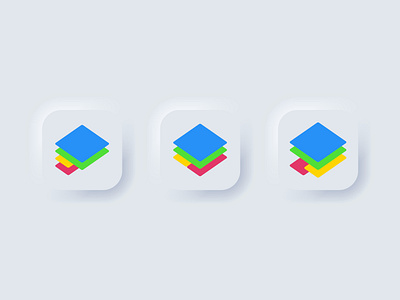 FitnessByte Logo abstract app app icons brand branding colorful design f letter fitness gym icon layers logo logomark mark steps ui