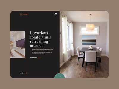 Home Interior landing page exploration aftereffects animation blender home decoration homepage homes interactive interface interior interior design landing page minimal minimalism motion motion design motion graphics pixency ui animation ui design ux design