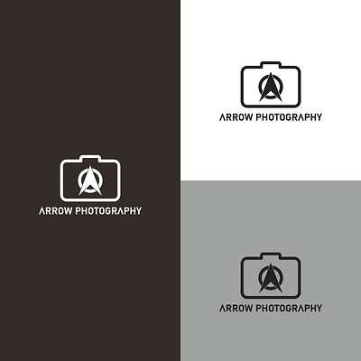 arrow photography logo app arrow branding business camera design graphic design icon illustration industry logo object photo symbol typography ui ux vector
