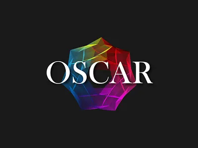 OSCAR 2d logo 3d logo brand identityu design brand logo branding design graphic design illustration logo