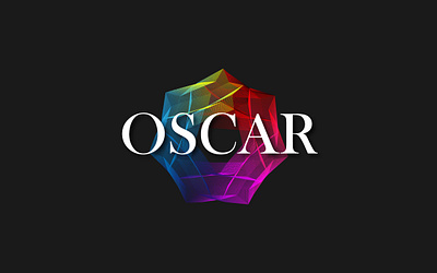 OSCAR 2d logo 3d logo brand identityu design brand logo branding design graphic design illustration logo