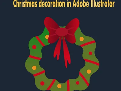 Christmas tutorial adobe illustrator adobe tutorial branding christmas christmas decoration christmas eve colorful decoration design flat illustration gradient graphic design illustration instagram logo simple tutorial tutorial vector vector design vector illustration