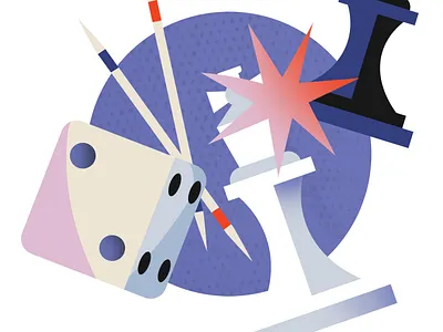 Boardgame adobe illustrator adobe photoshop boardgame branding chess design dice editorial editorialillustration game games holland illustration mikado