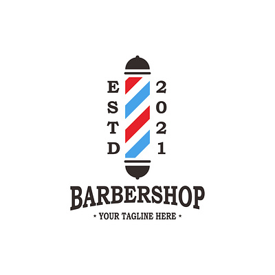 barber logo app barber branding business design graphic design haircut icon illustration logo sign symbol typography ui ux vector vintage