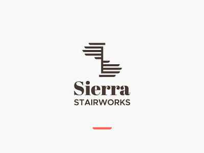 Sierra Stairworks branding logo logodesign manufacturer manufacturer logo original stairs stairs logo stylish wood