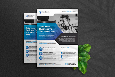 Creative Modern Multipurpose Corporate Flyer Template agency ai blue business business flyer consulting corporate corporate flyer creative creative flyer digital editable flyer graphic marketing marketing flyer modern multipurpose multipurpose flyer print