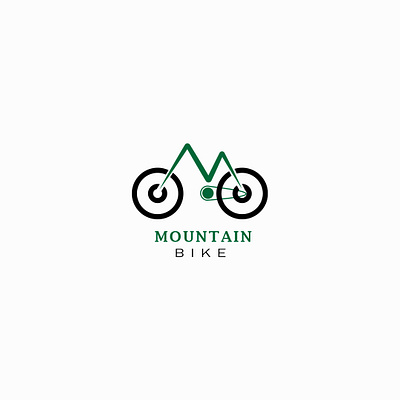 Mountain Bike @illustrator branding design icon illustration logo typography ui ux vector