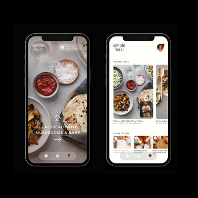 Simple Feast UI branding ui
