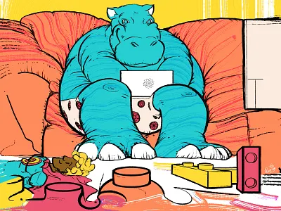 Home Office arte digital design digital art graffiti home office homeoffice illustration ilustracao