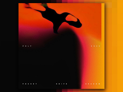 Pocket Knife Shadow album art album artwork album cover bands branding cover art design digital identity logo music