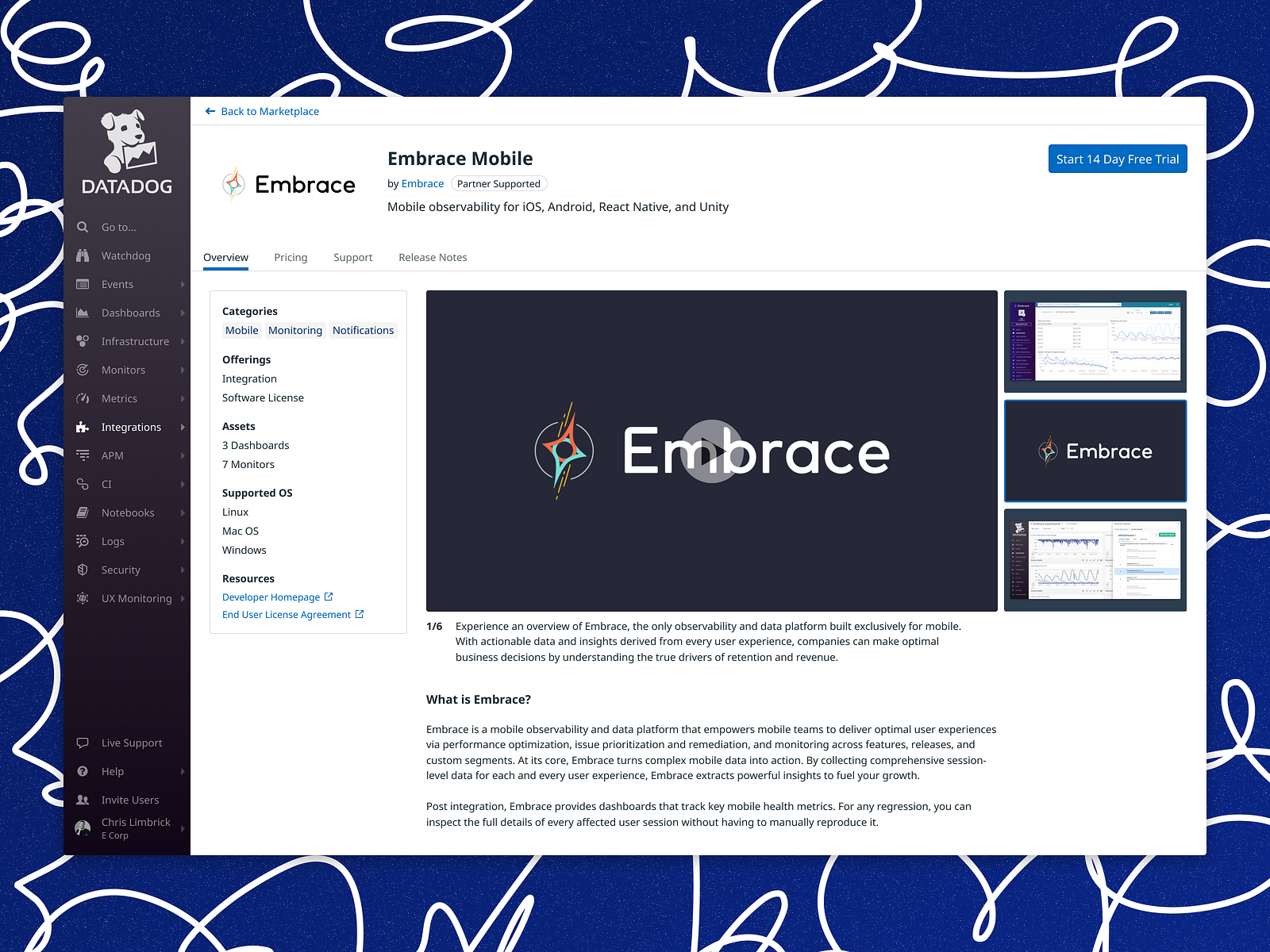 Datadog Marketplace By Chris Limbrick On Dribbble
