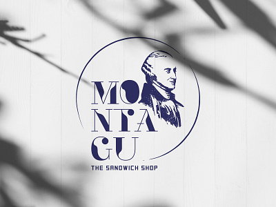 "Montagu - The Sandwich Shop" Logo Design branding burger burger logo creative design design detail food logo graphic design hotdog logo logo design logotype logotype design restaurant retro sandwich sandwich logo street food streetfood logo vector