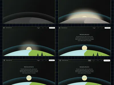 Terraformation Explorations • Animation Flow animationflow climate change design exploration illustration planet earth product product design product strategy strategy ui ui design uidesign uiux ux ux design uxdesign uxui
