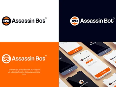 Software Logo Design: Software Logo for Assassin Bot app app logo design icon logo saas logo software logo software logo design technology logo