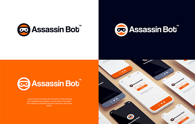 Software Logo Design: Software Logo for Assassin Bot app app logo design icon logo saas logo software logo software logo design technology logo
