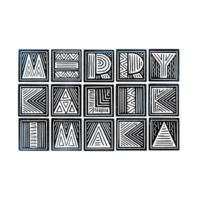 Merry Kalikimaka Client Sketch branding design handlettering hawaii holidays illustration lettering logo procreate sketch typography vector