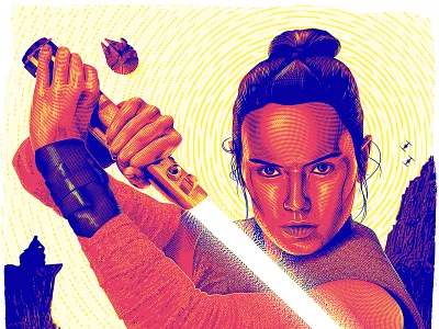 Star Wars: The Last Jedi crosshatch