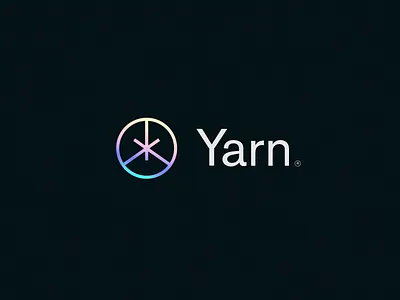 Yarn | Unused brand branding identity logo people simple software story string y logo