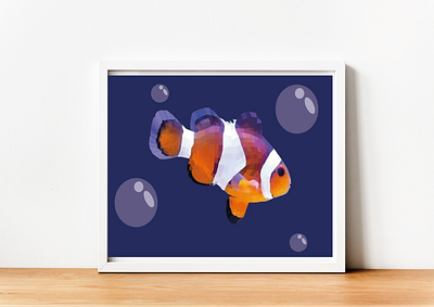 Low Polly Fish illustration